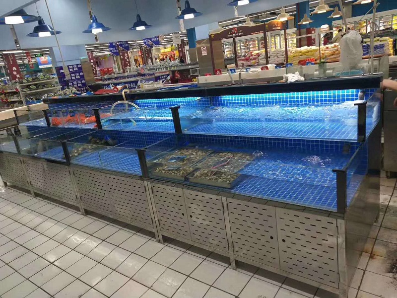 超市海鲜池